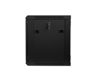 LANBERG Szafa instalacyjna wisząca 19'' 9U 600X450mm czarna (drzwi szklane) WF01-6409-10B - 455290 - zdjęcie 4